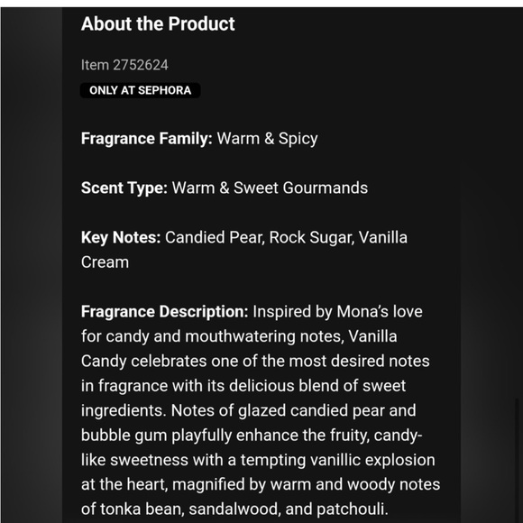 🩷🩷MINI KAYALI VANILLA CANDY ROCK SUGAR | 42 EDP 0.34 oz🩷🩷 - Picture 3 of 4